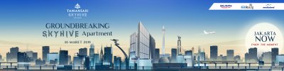 GROUNDBREAKING SKYHIVE APARTEMENT